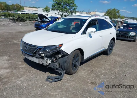 2010 Lexus Rx 350 из США, поврежденный, VIN 2T2BK1BA7AC018741